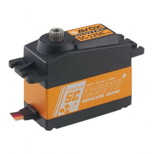 Savox Standard Size Coreless Digital Servo 0.15sec & 277oz & 6v Racing Parts SAVSC1256TGP - main